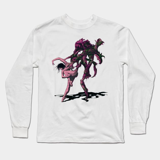 ballet and horror Long Sleeve T-Shirt by Kotolevskiy